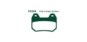 EBCEBC Bremsklatze Standard FA304