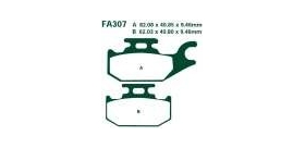 EBCEBC Bremsklatze Standard FA307 - nlb siehe FA307TT