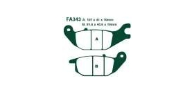 EBCEBC Bremsklatze Standard FA343