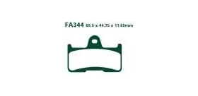 EBCEBC Bremsklatze Standard FA344 - siehe auch FA344TT