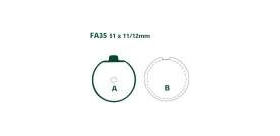 EBCEBC Bremsklatze Standard FA35