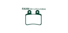 EBCEBC Bremsklatze Standard FA350 siehe auch SFA350