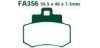 EBC brzdové platničky Standard FA356 siehe auch SFA356