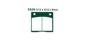 EBCEBC Bremsklatze Standard FA36