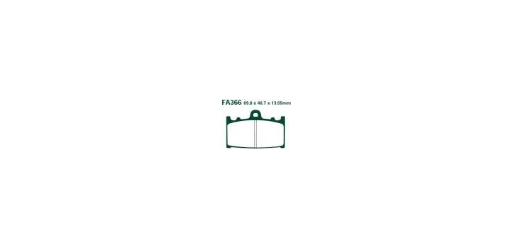 EBCEBC Bremsklatze Standard FA366