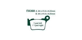 EBCEBC Bremsklatze Standard FA368