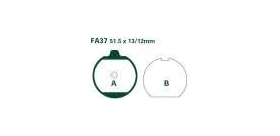 EBCEBC Bremsklatze Standard FA37