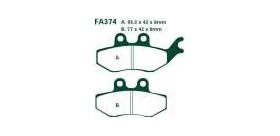 EBCEBC Bremsklatze Standard FA374 - siehe auch SFA374