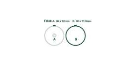 EBCEBC Bremsklatze Standard FA38