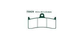 EBCEBC Bremsklatze Standard FA424