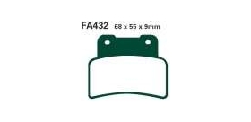 EBCEBC Bremsklatze Standard FA432