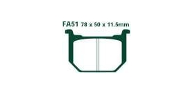 EBCEBC Bremsklatze Standard FA51