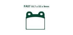 EBCEBC Bremsklatze Standard FA57