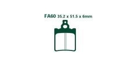 EBCEBC Bremsklatze Standard FA60
