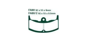 EBCEBC Bremsklatze Standard FA80