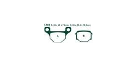 EBCEBC Bremsklatze Standard FA93