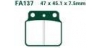 EBC brzdové platničky TT FA137 Standard