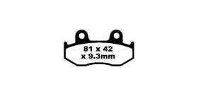 EBCEBC Bremsklatze TT FA323 Standard