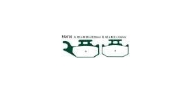 EBCEBC Bremsklatze TT FA414 Standard