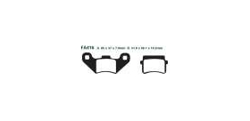EBCEBC Bremsklatze TT FA416 Standard