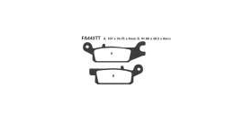 EBCEBC Bremsklatze TT FA443 Standard