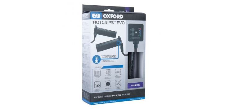 Oxford vyhrievané rukoväte EVO Touring s termostatom