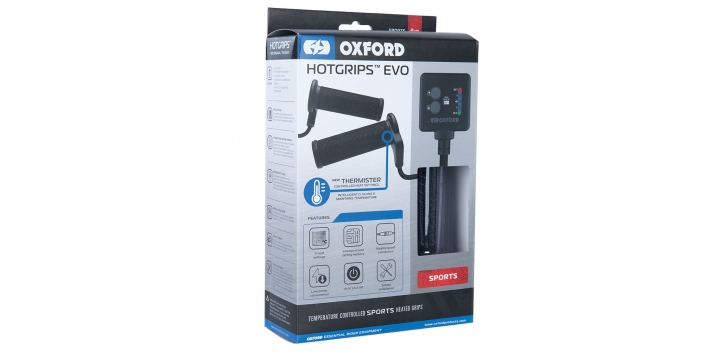 Oxford vyhrievané rukoväte EVO Sports s termostatom