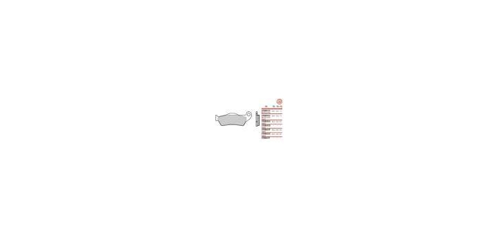 BremboMQ BREMBO Belage 07BB04SA Sinter