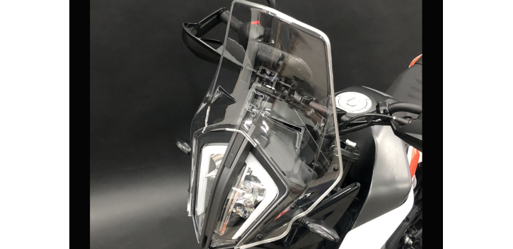 KTM 390 plexisklo